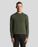 Lyle & Scott - Trui Ronde Hals - Kaki