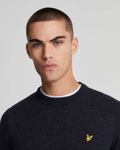 Lyle & Scott - Trui Ronde Hals - Donkerblauw
