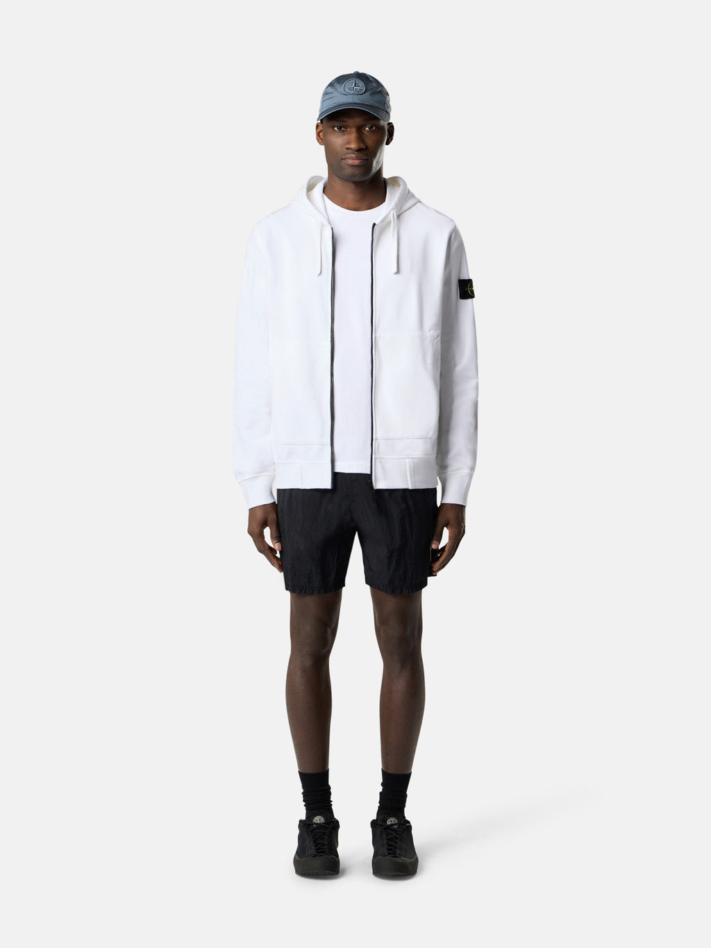 Stone Island T-shirt wit heren
