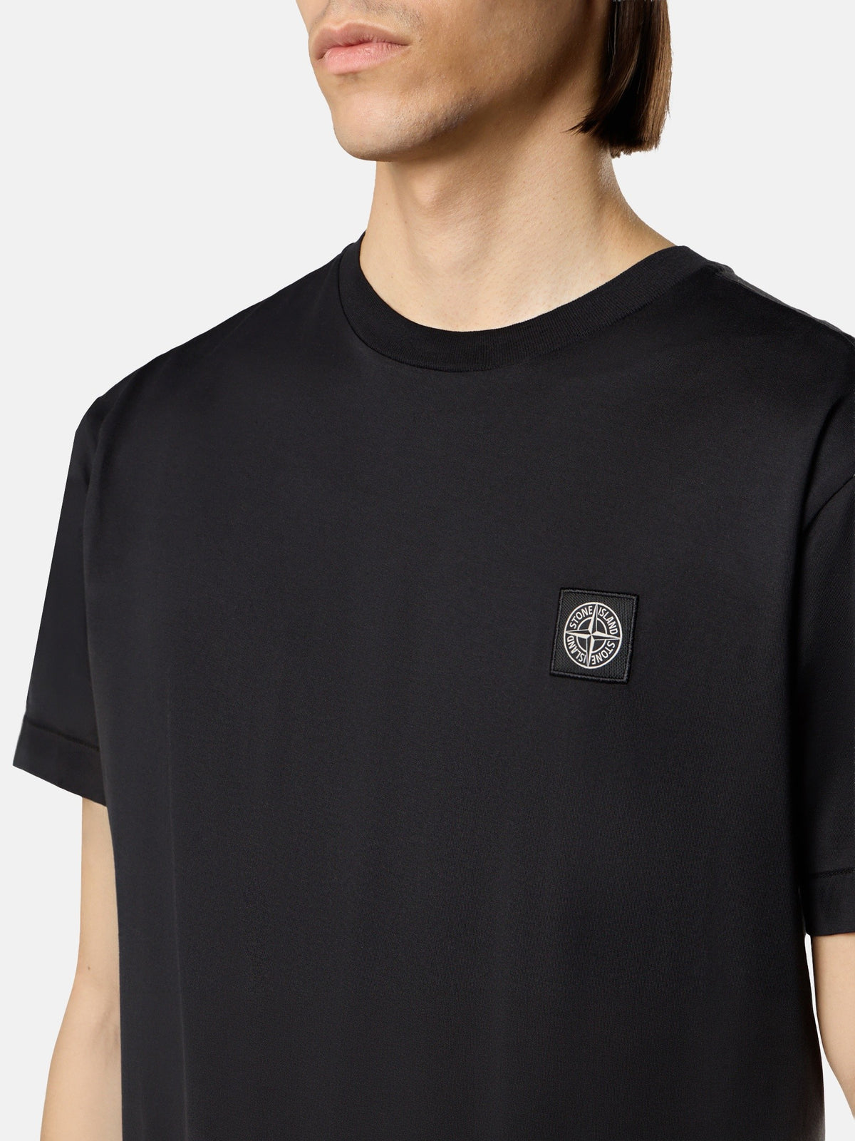 Stone Island T-shirt zwart heren