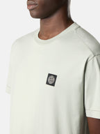 Stone Island T-shirt saliegroen heren