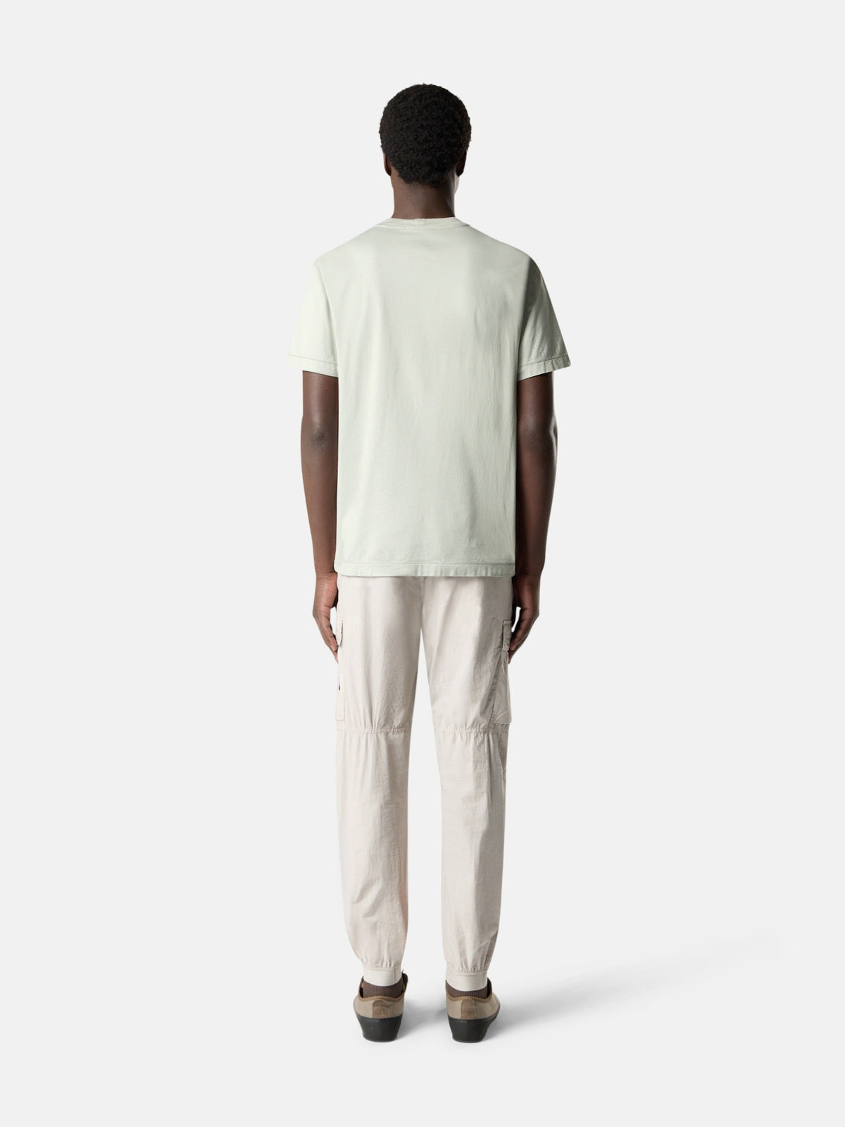 Stone Island T-shirt saliegroen heren