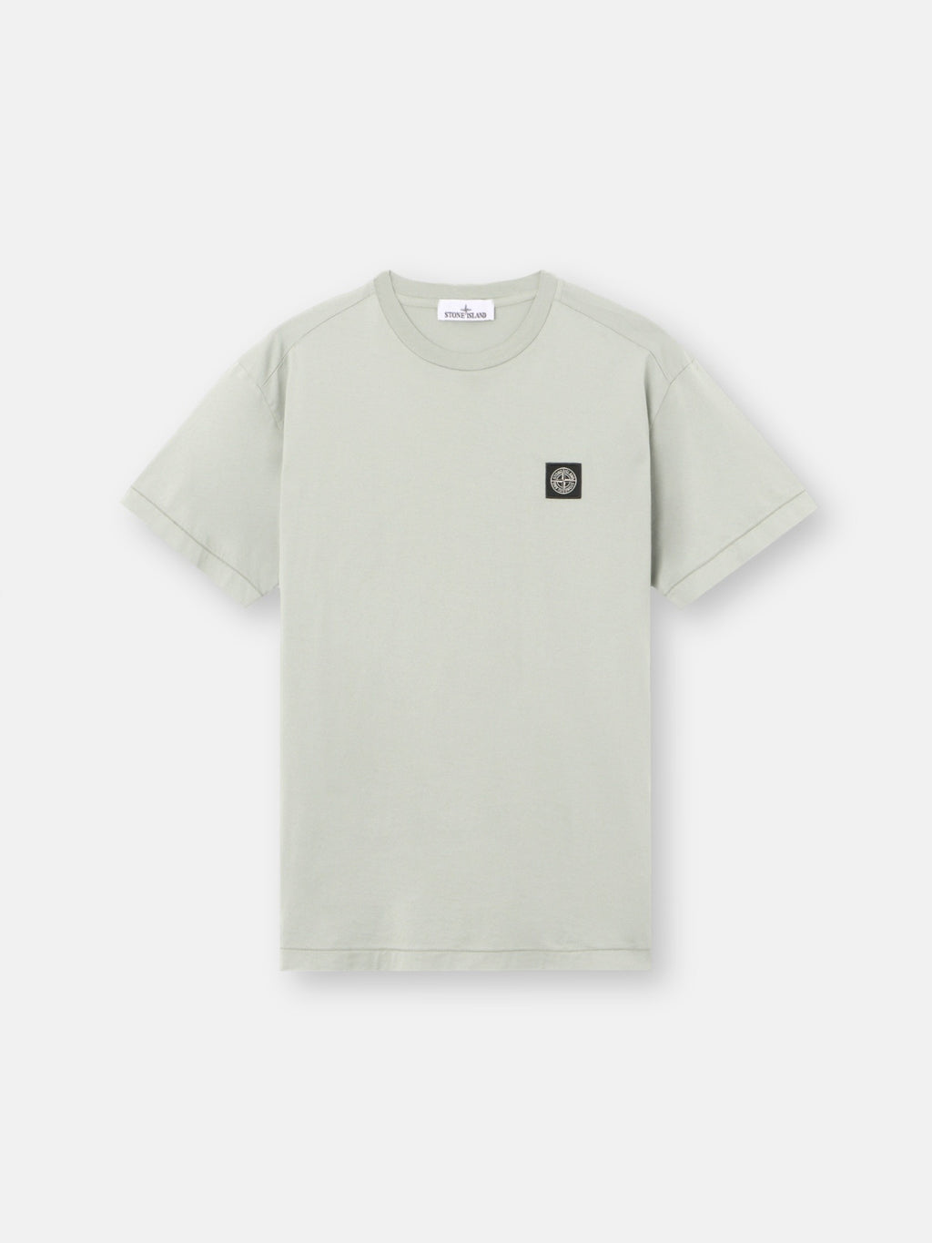 Stone Island T-shirt saliegroen heren