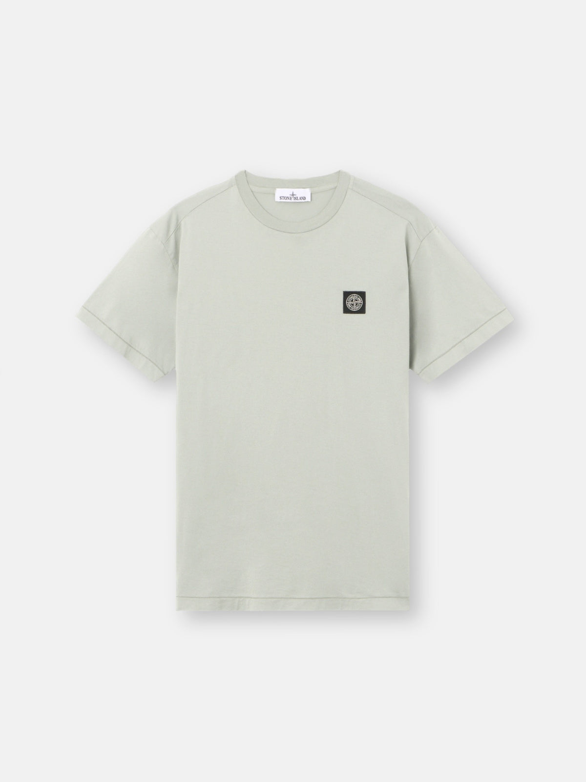 Stone Island T-shirt saliegroen heren