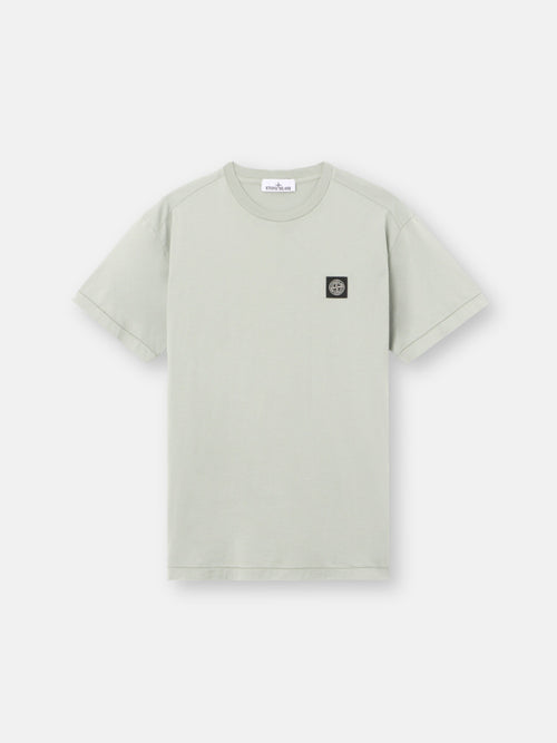 Stone Island T-shirt saliegroen heren