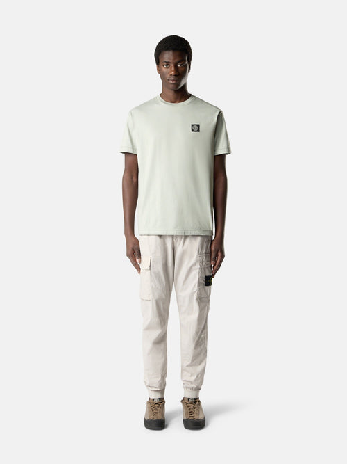 Stone Island T-shirt saliegroen heren