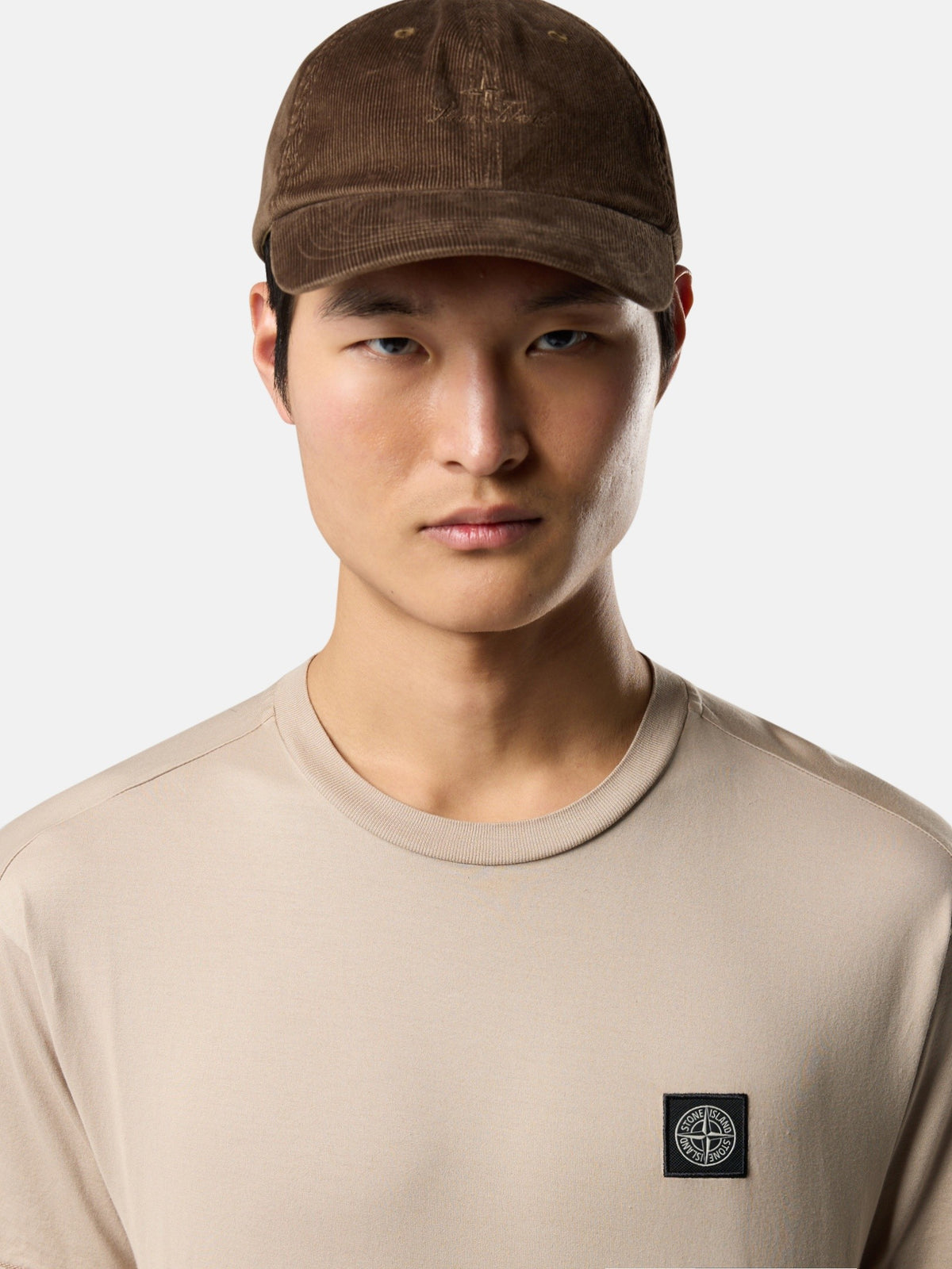 Stone Island T-shirt zandkleur heren
