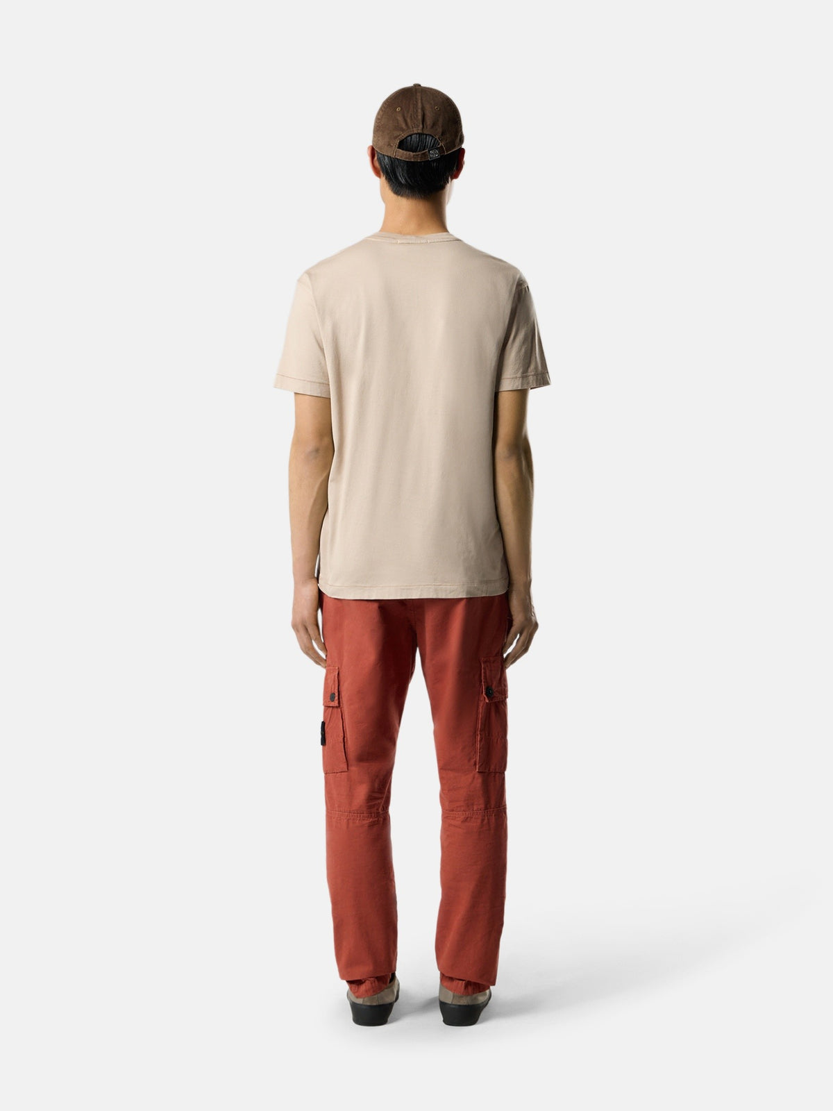 Stone Island T-shirt zandkleur heren