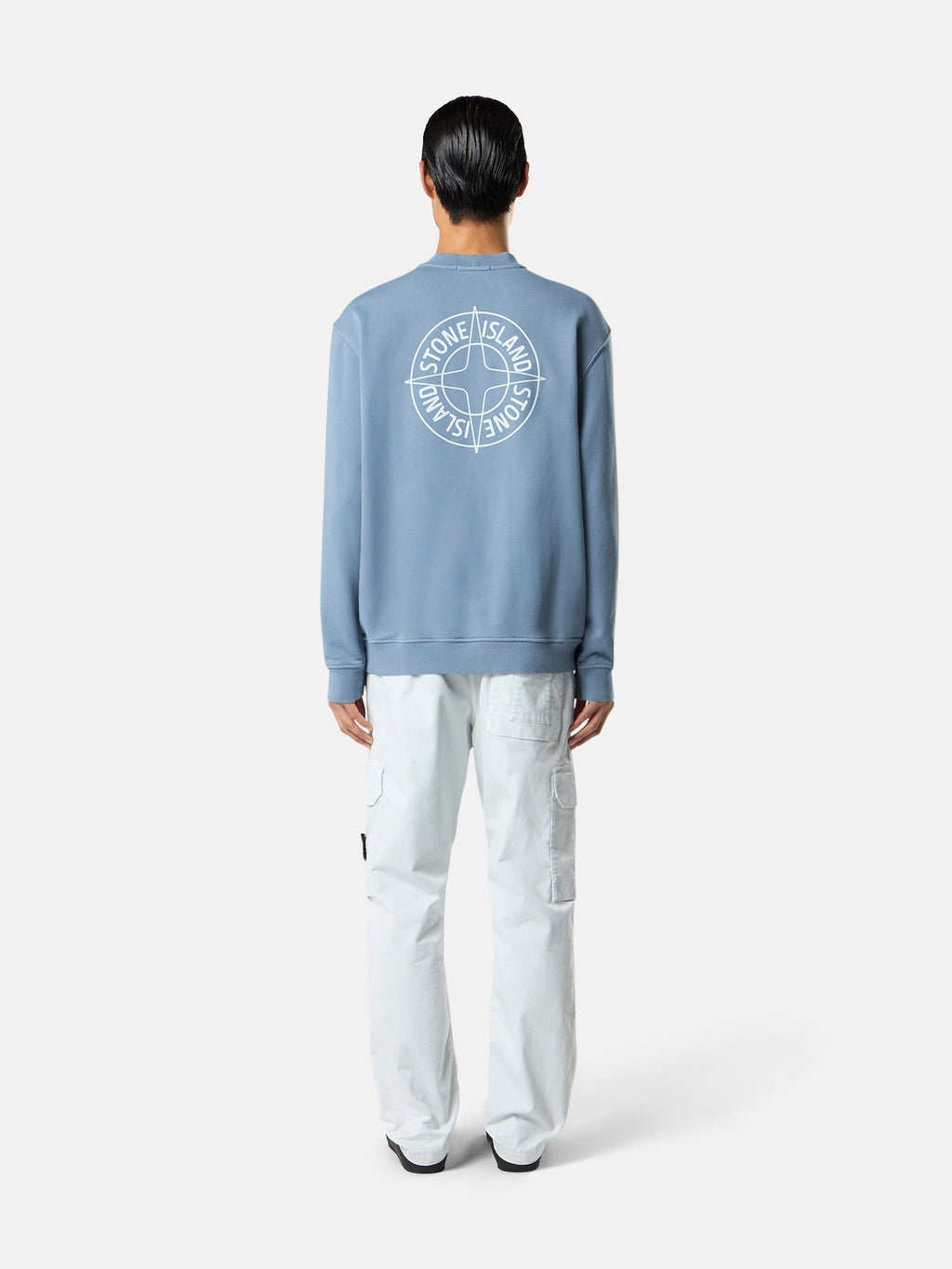 Stone Island sweater grijsblauw heren