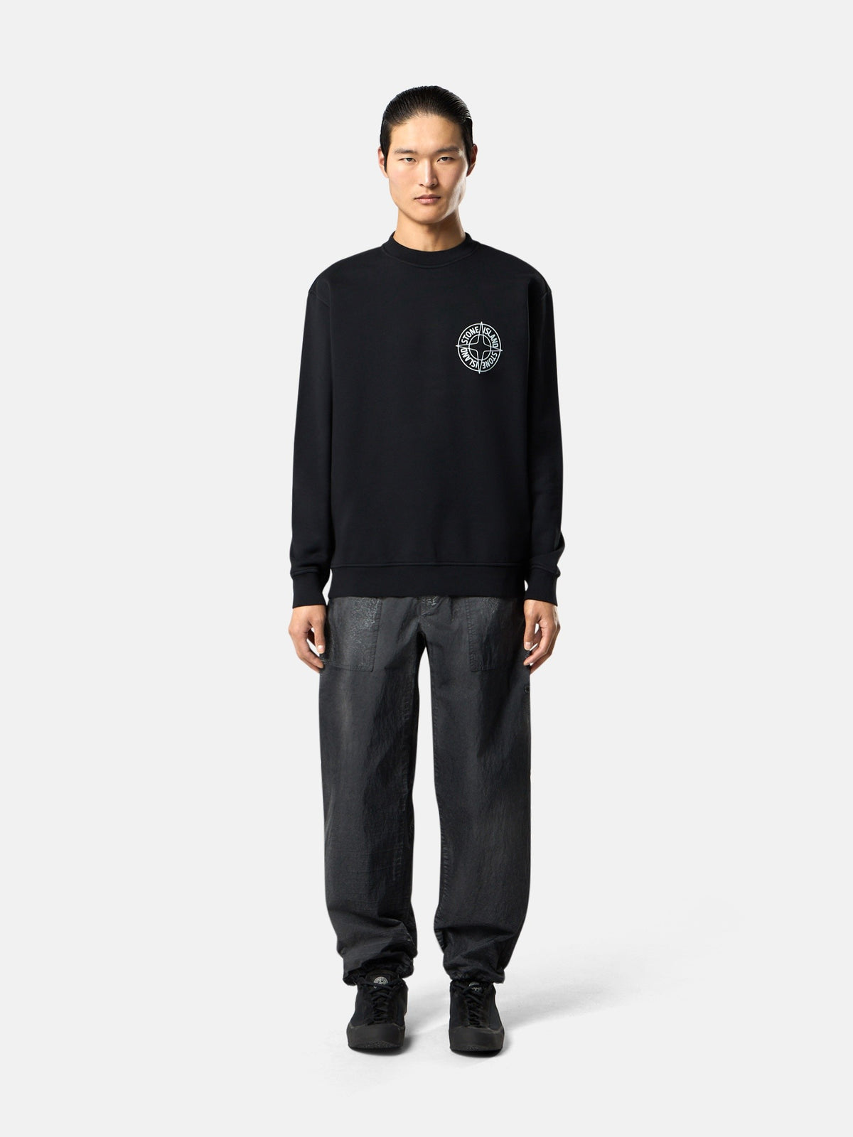Stone Island sweater zwart heren