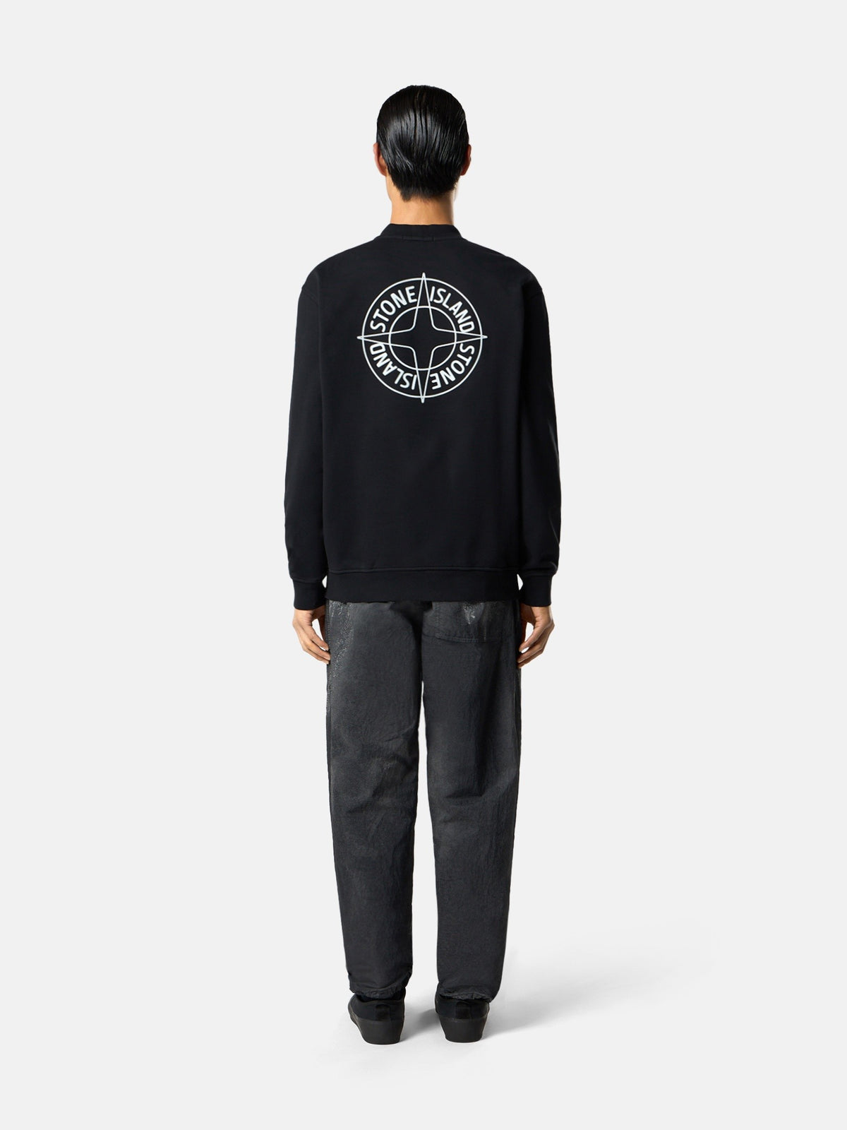 Stone Island sweater zwart heren