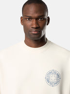 Stone Island sweater ivoor heren