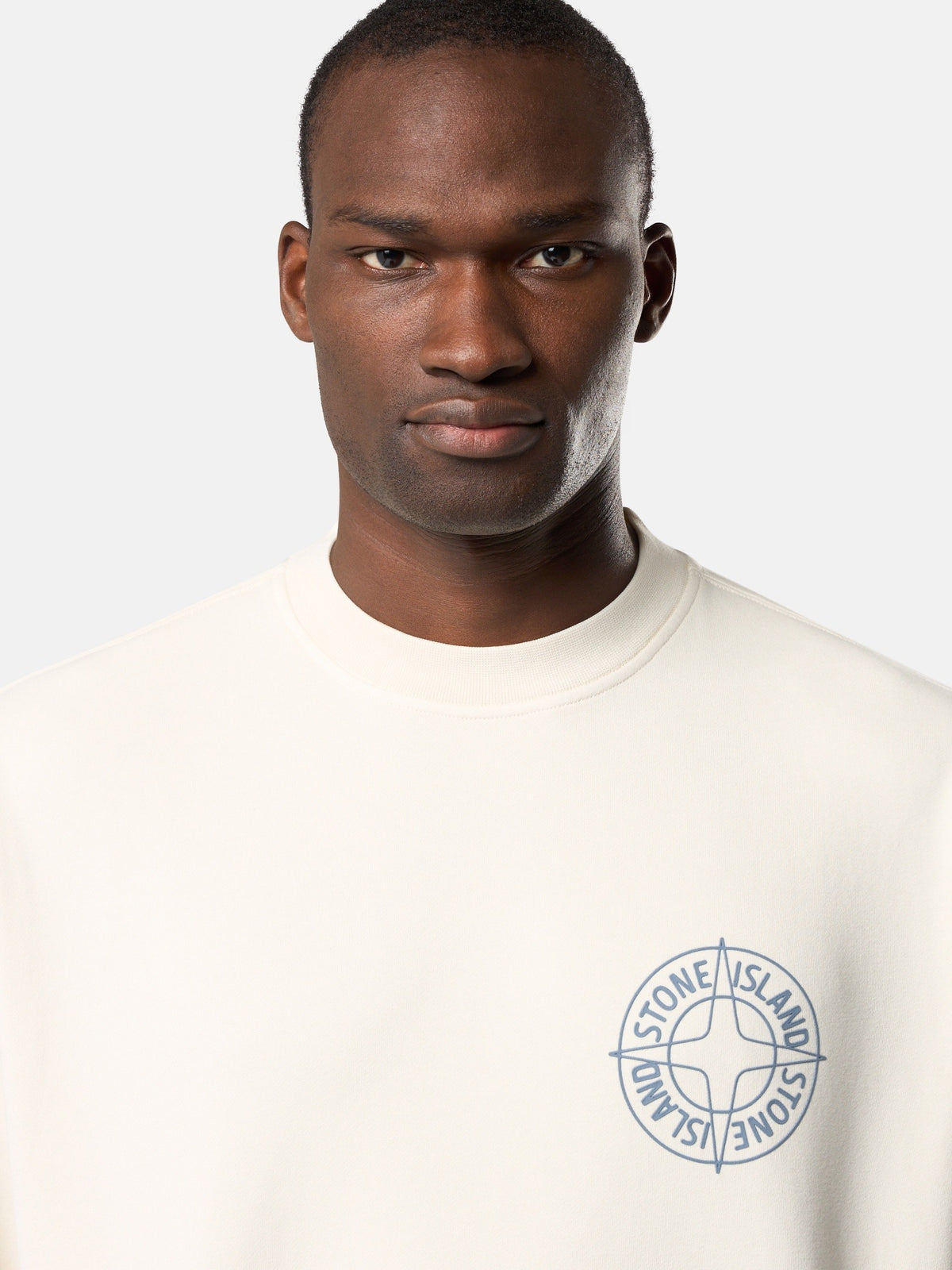 Stone Island sweater ivoor heren