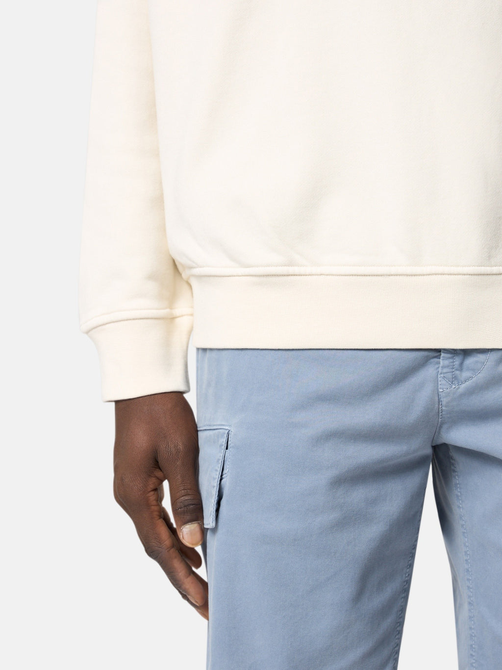 Stone Island sweater ivoor heren