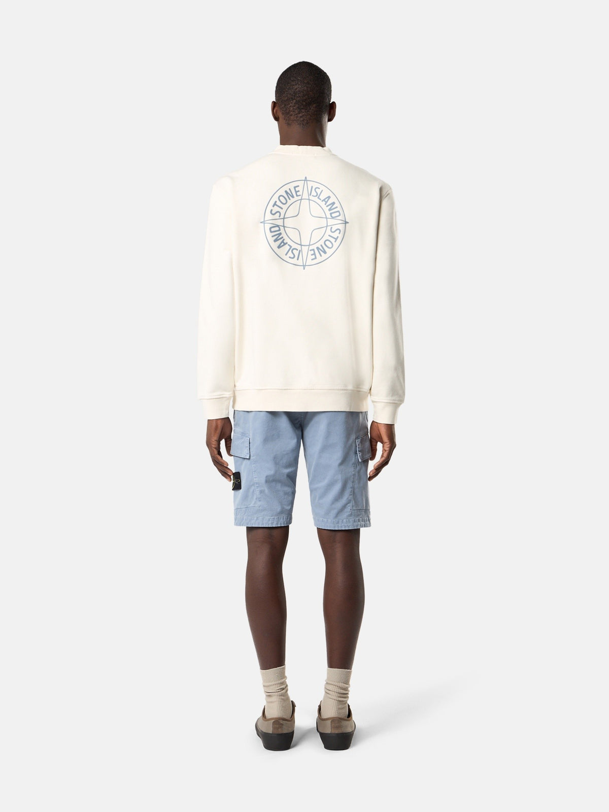 Stone Island sweater ivoor heren