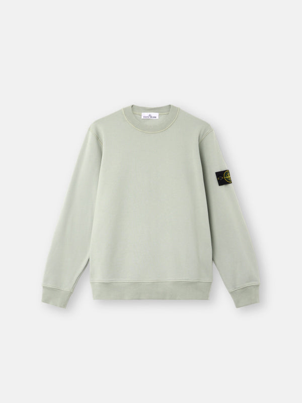 Stone Island sweater saliegroen voor heren