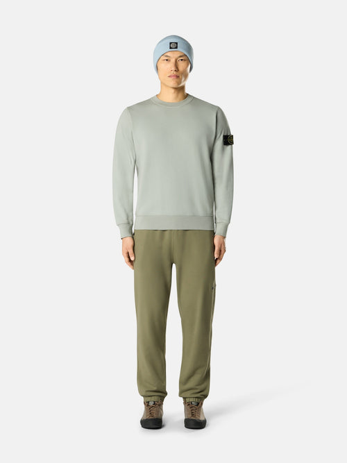 Stone Island sweater saliegroen heren