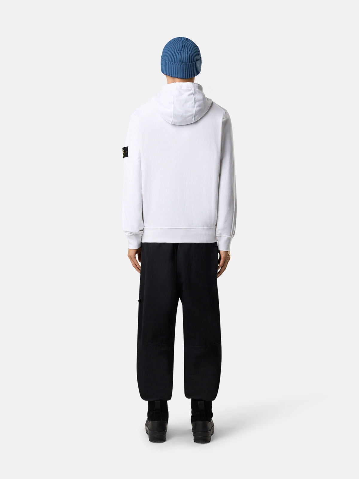 Stone Island hoodie wit heren