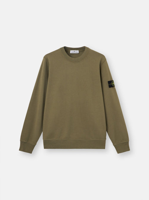 Stone Island sweater saliegroen heren