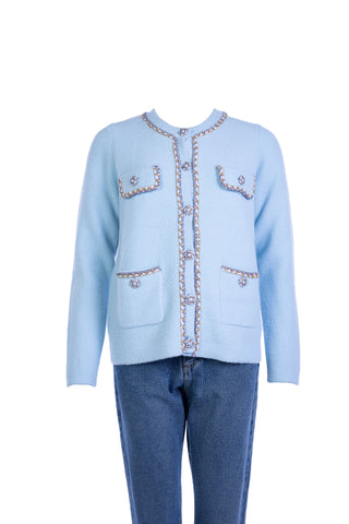 Leo&Ugo - Cardigan - L-Blauw