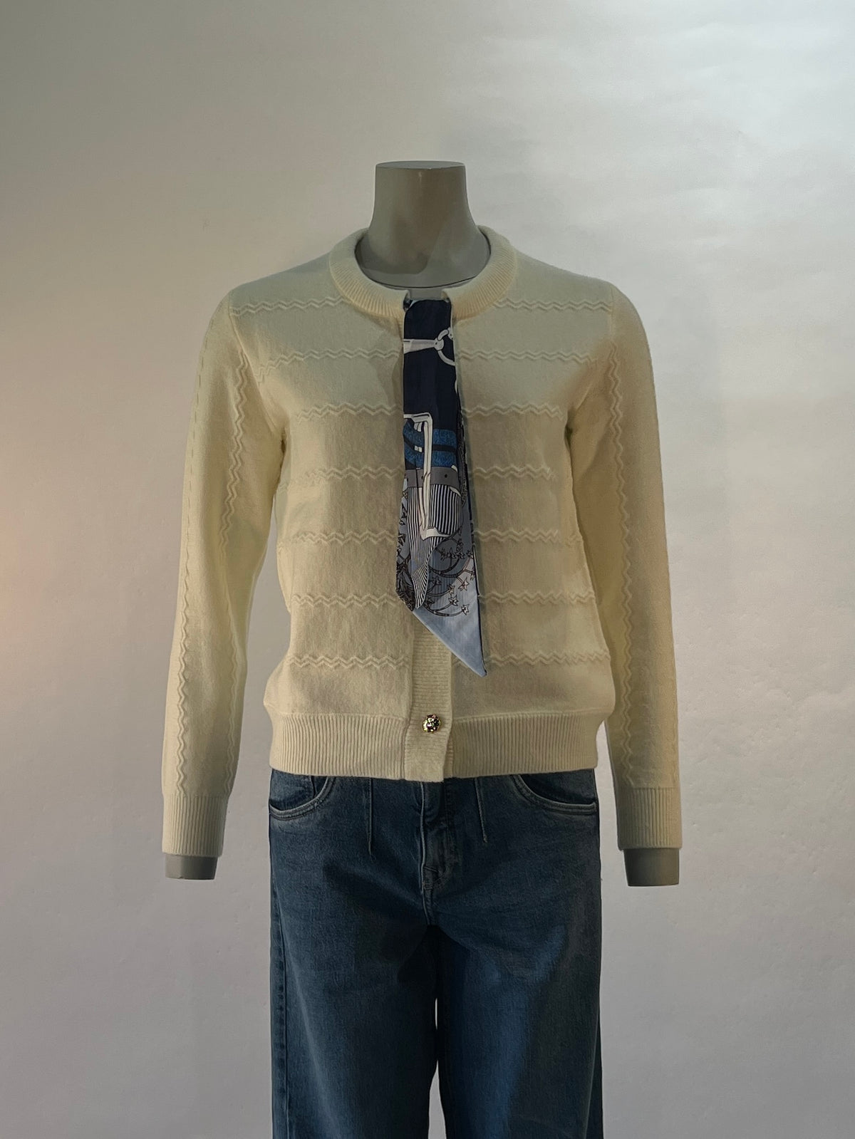 Leo & Ugo vest écru pour femme – 2