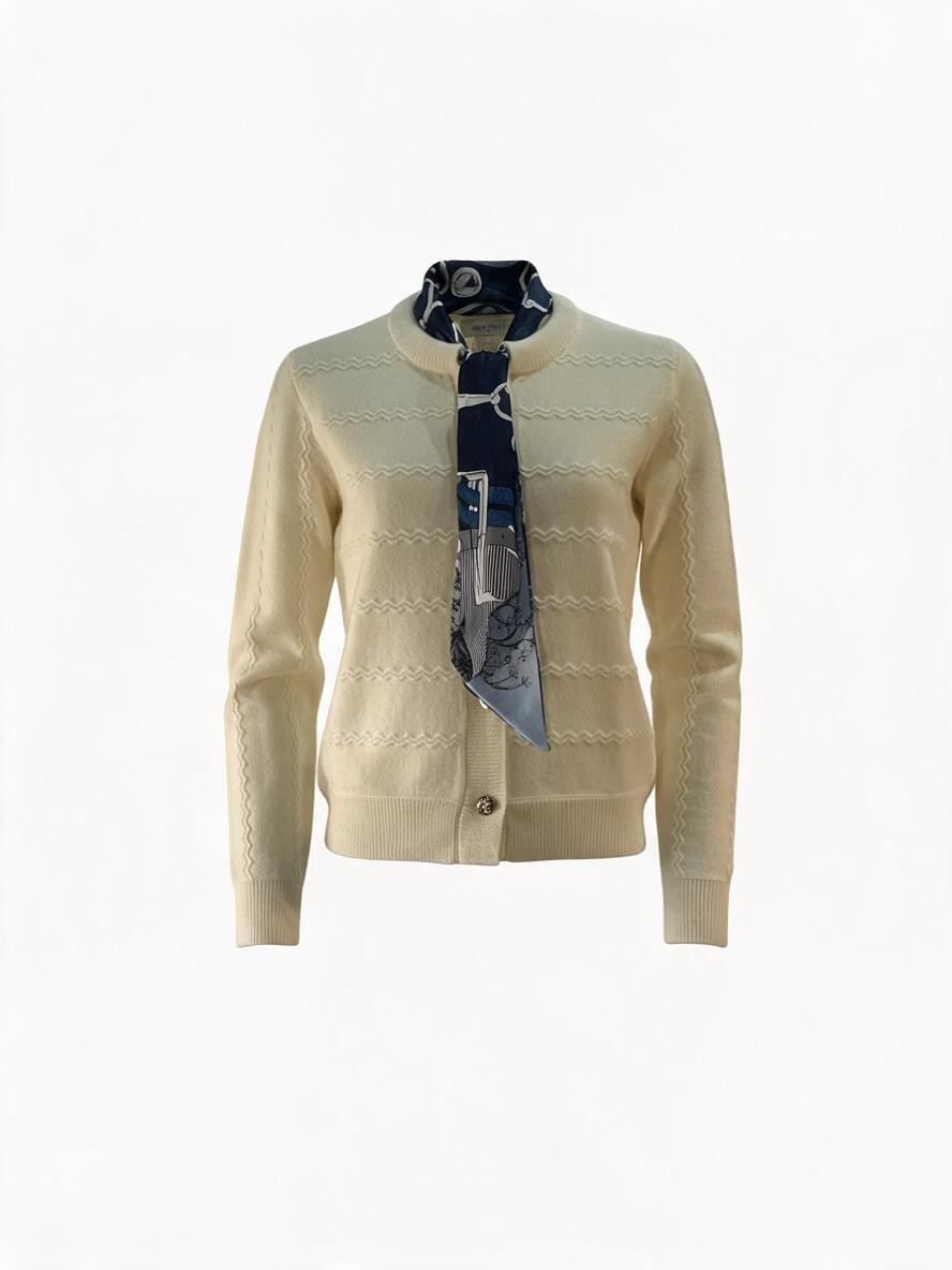 Leo & Ugo vest écru pour femme – 3