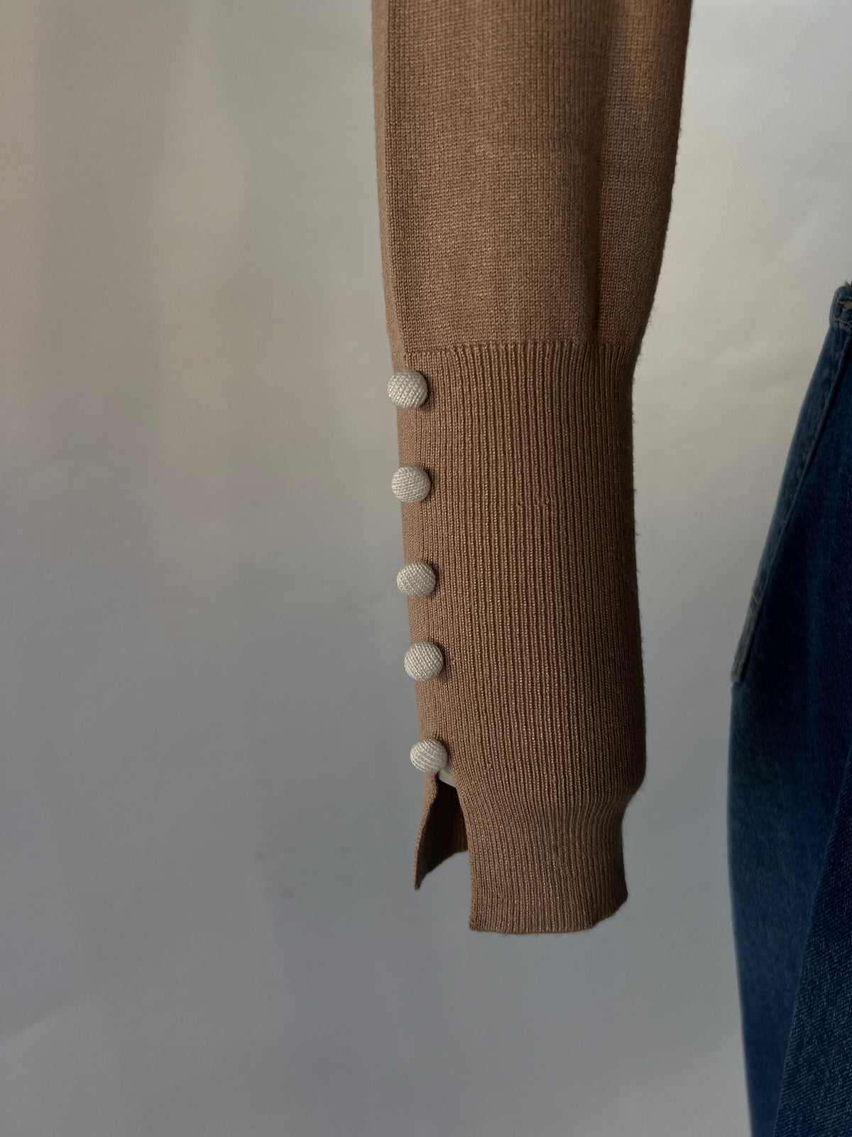 Leo & Ugo trui beige/écru pour femme
