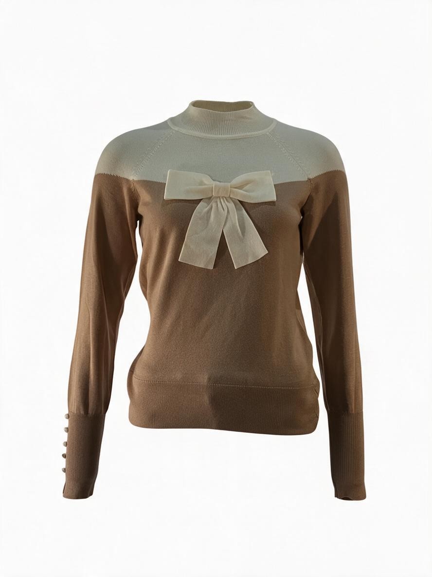 Leo & Ugo trui beige/écru pour femme – 3