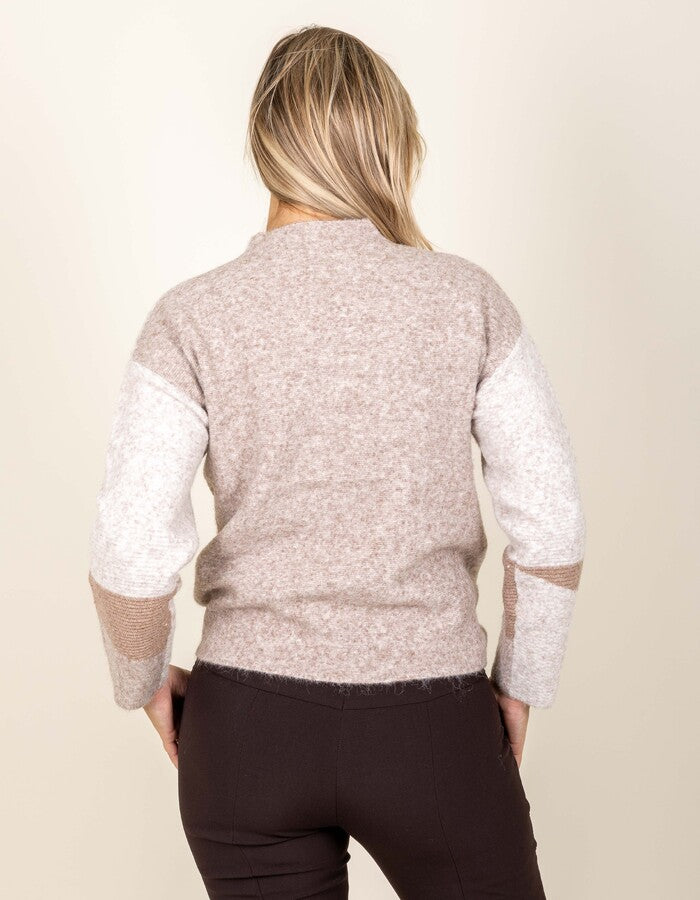 Leo & Ugo trui beige voor dames – 2