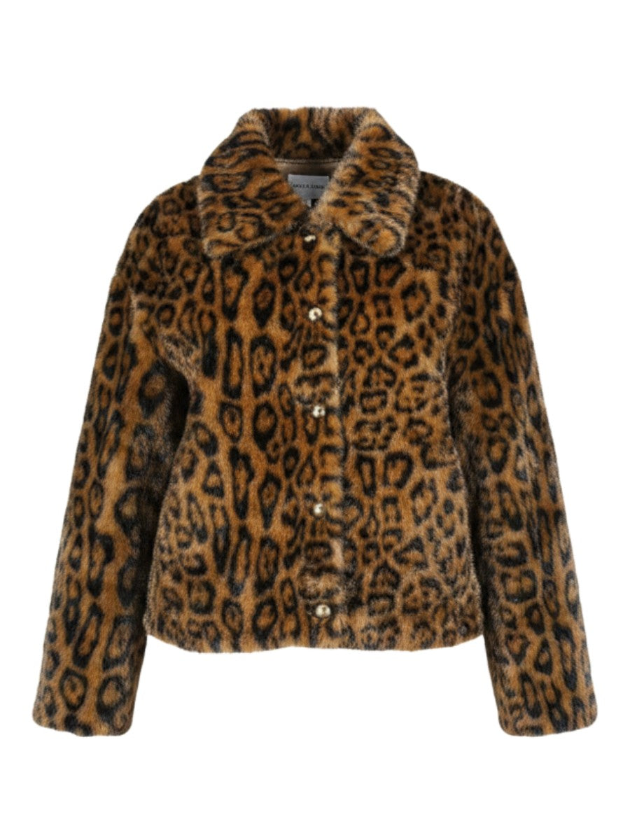 Leo & Ugo veste brun foncé pour femme