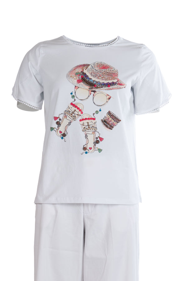 Leo&Ugo - T-Shirt - Wit