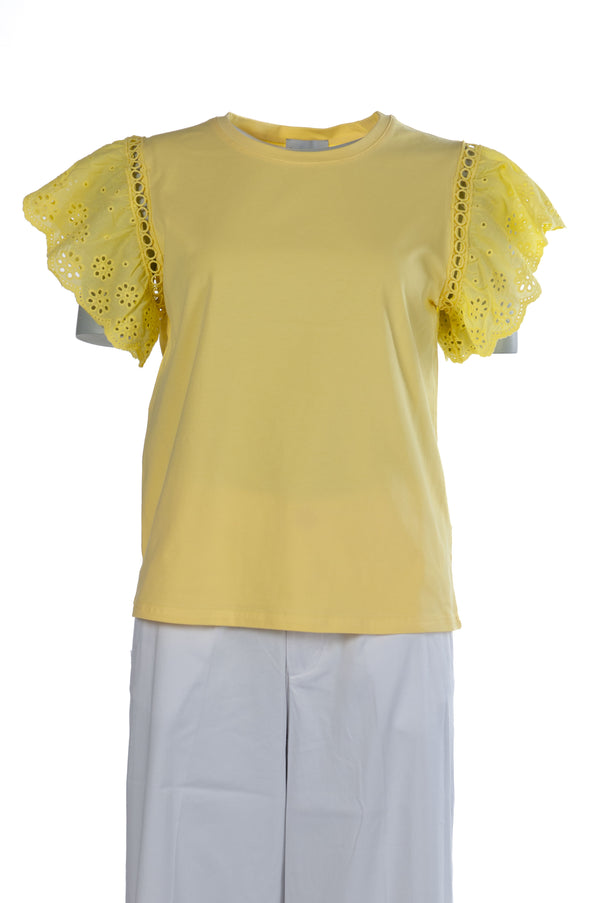 Leo&Ugo - T-Shirt - Geel
