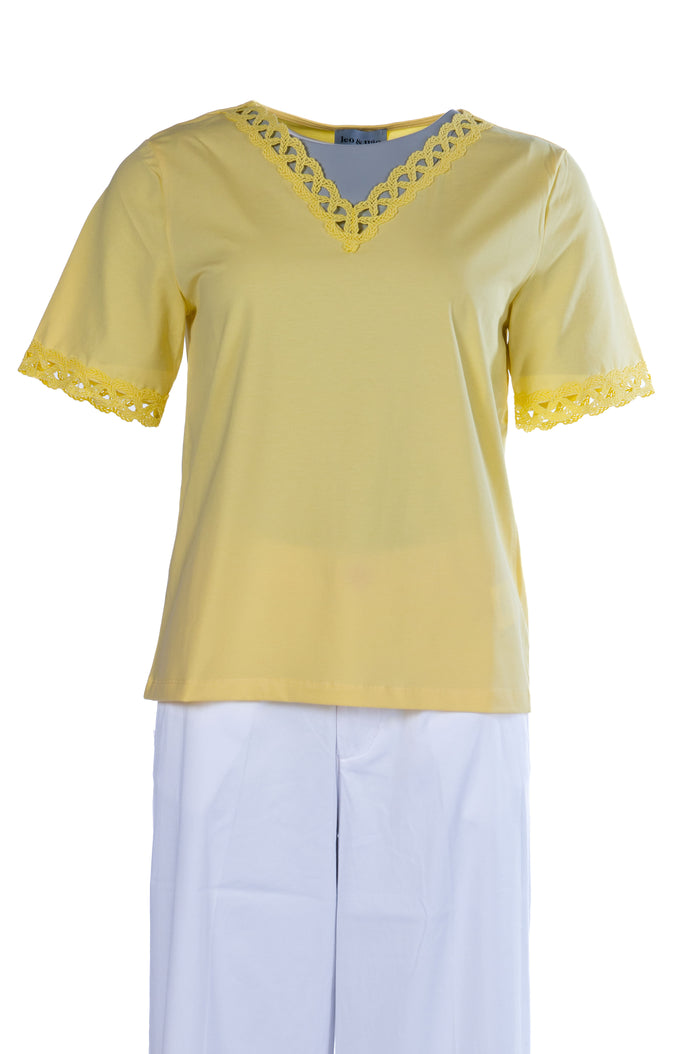Leo&Ugo - T-Shirt - Geel