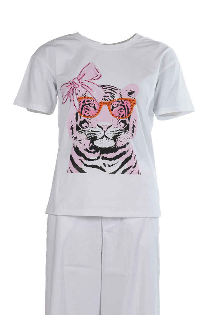 Leo&Ugo - T-Shirt - Wit