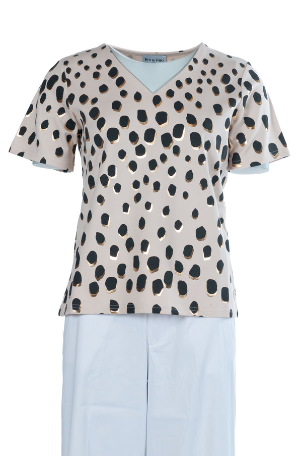 Leo&Ugo - T-Shirt - Beige