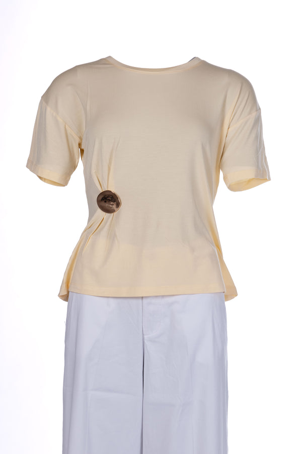 Leo&Ugo - T-Shirt - Geel