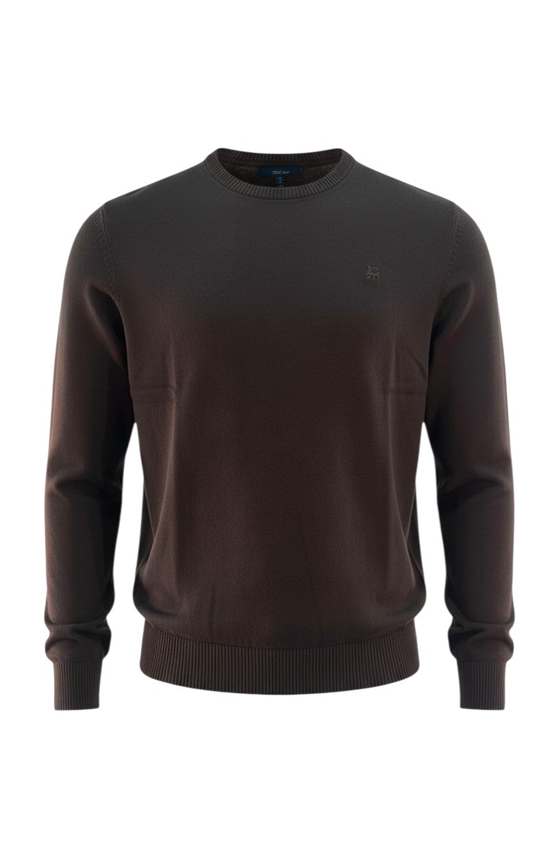 Lerros trui brun pour homme