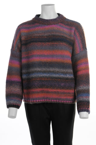La Fee Maraboutee - Trui - Roze/Blauw