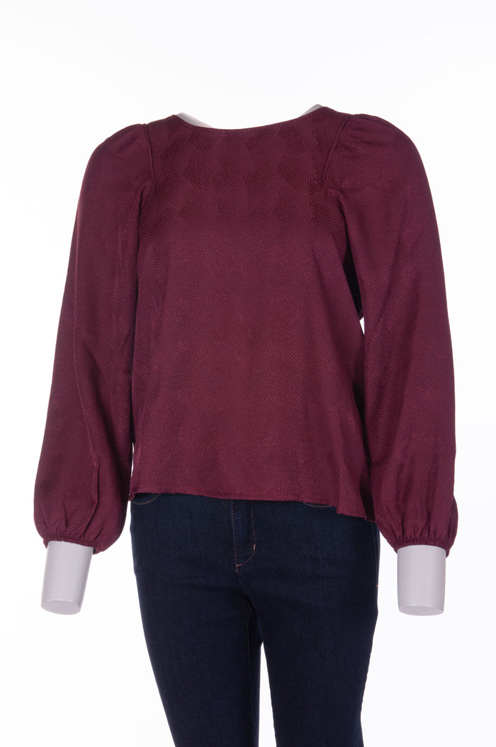 La Fee Maraboutee - Blouse - Bordeaux