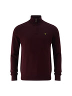 Lyle & Scott - Trui Rits - Bordeaux