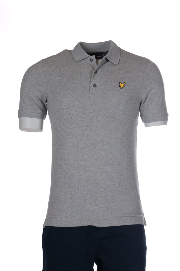 Lyle & Scott polo grijs voor heren