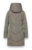 District DIS26H008 Jas Light Olive - achterzijde