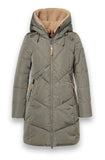 District DIS26H008 Jas Light Olive - voorzijde
