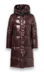 District - Manteau - Brun foncé