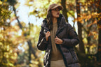 District - Manteau - Brun foncé