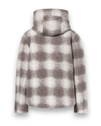 District DIS26H011 Jas Taupe/Off White - achterzijde