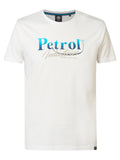 Petrol - T-Shirt - Wit