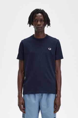 Fred Perry - T-Shirt - Donkerblauw