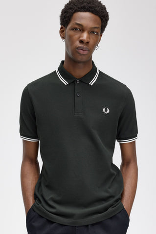 Fred Perry - Polo - Donkergroen