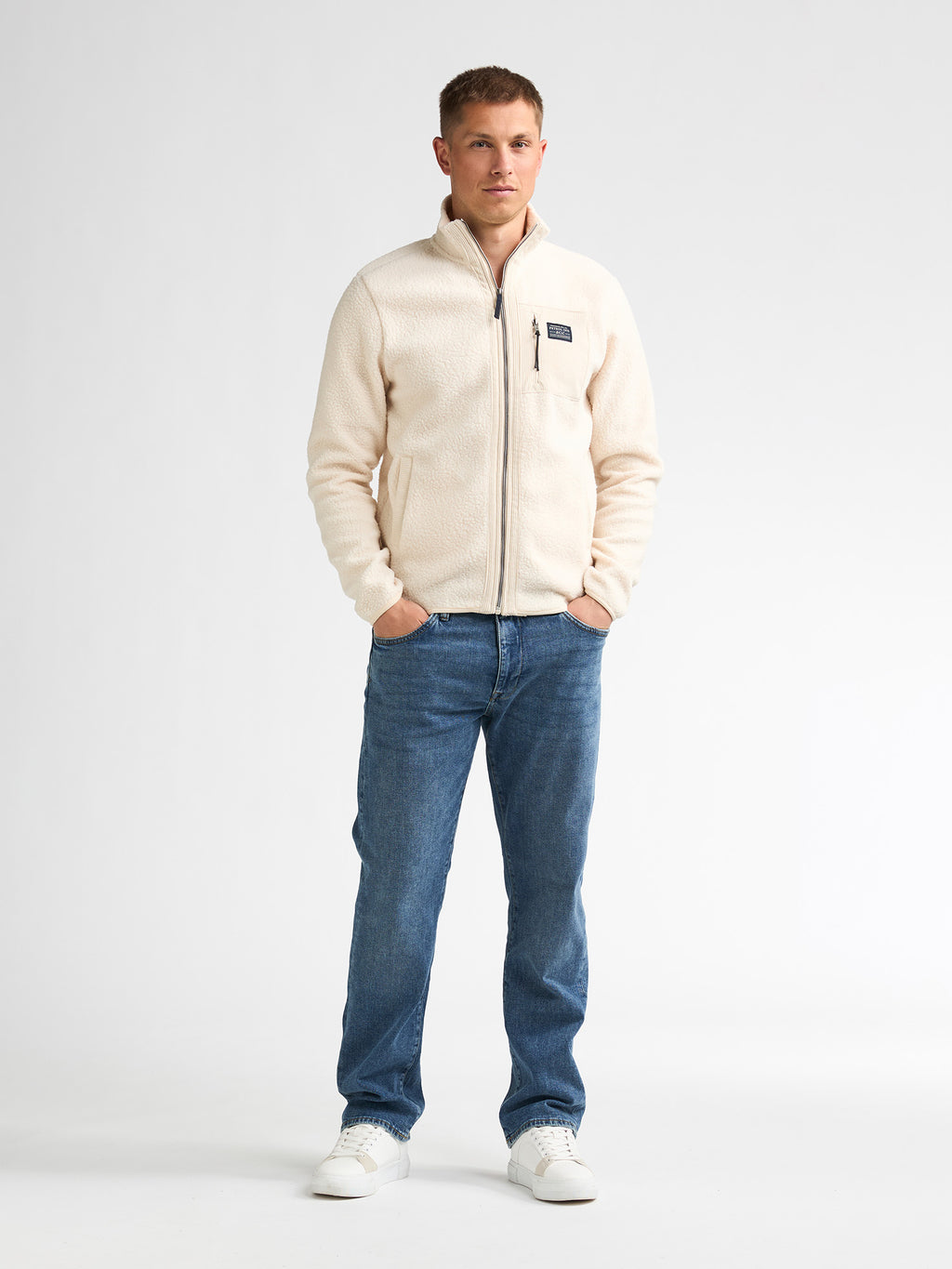 Petrol - Cardigan - Blanc